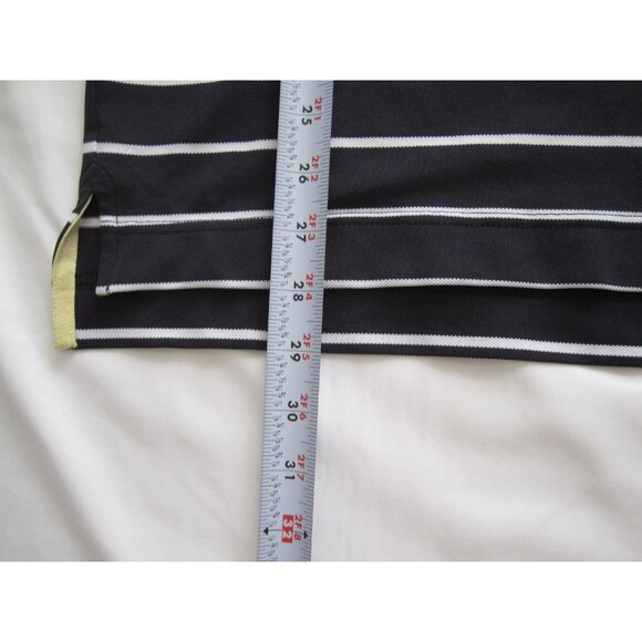 Men Foot Joy FJ Univ of Michigan Stripe Athletic Long Sleeve Shirt Sz L (MT657) - Picture 5 of 8